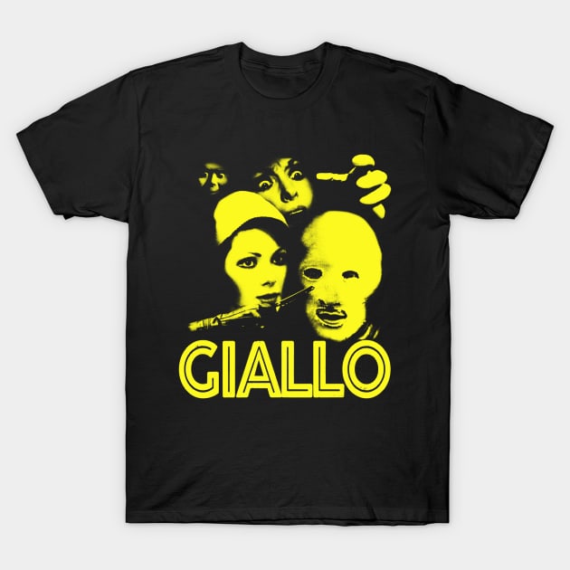 Giallo Film Italian Horror Movie T-Shirt by CultTees